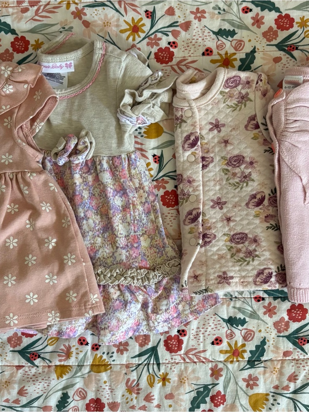 Two Infant dresses & Two sweaters
